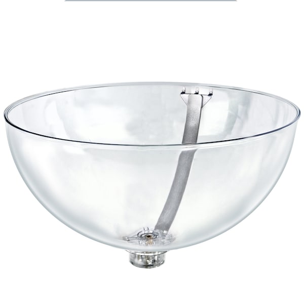16" Bowl Display W/ Curved Metal Arm for Pegboard/Slatwall